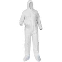 Kleenguard A35 Coveralls, 2X-Large, White, Microporous Equipex