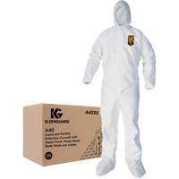 Kleenguard A40 Coveralls, 2X-Large, White, Microporous Equipex