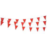 Cordon de fanions, 60' lo, Rouge Equipex