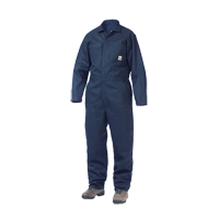 Unlined Coveralls, Men's, Navy Blue, Size Large Equipex