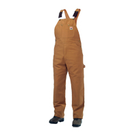 Salopettes en canevas de coton non doubl&eacute;e, Hommes, Grand, Brun Equipex