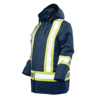 Safety Parka, Navy Blue, Large Equipex