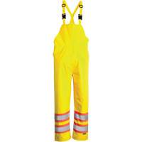 Salopette Open Road, Polyester, Petit, Jaune lime haute visibilit&eacute; Equipex