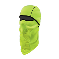 N-Ferno&reg; 6823 Wind-Proof Hinged Balaclava, Fleece, High-Visibility Lime Green Equipex