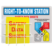 Basket-Style Aluminum Station, English, Binders Included Equipex