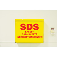 Safety Data Sheet Storage Cabinet, English, Binders Included Equipex