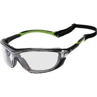 Lunettes de s&eacute;curit&eacute; Veratti Primo, Lentille Transparent, Antibu&eacute;e, ANSI Z87+/R&eacute;pond ou surpasse la norme CSA Z94.3 Equipex