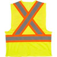 Veste de s&eacute;curit&eacute; pour la circulation, Jaune lime haute visibilit&eacute;, Moyen, Polyester Equipex