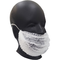 Couvre-barbes, Polypropyl&egrave;ne, Blanc Equipex