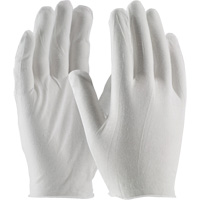 Gants d'inspection, Coton, Poignet Non ourl&eacute;, Taille unique Equipex