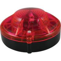 Balise stroboscopique rouge magn&eacute;tique, Plastique Equipex