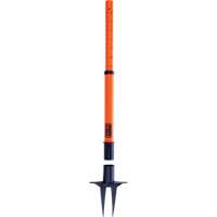 PLUS Barrier Post, 42" High, Orange Equipex