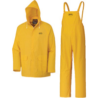 577 3-Piece Rain Suit, Polyester/PVC, 5X-Large, Yellow Equipex
