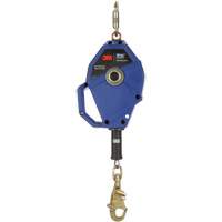 Cordage de s&eacute;curit&eacute; autor&eacute;tractable avec verrouillage intelligent, 20', Acier galvanis&eacute;, Pivotant Equipex