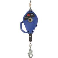 Smart Lock Self-Retracting Lifeline, 20', Stainless Steel, Swivel Equipex