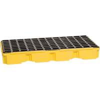 Modular Spill Platform, 30 US gal. Spill Capacity, 51.5" x 26.25" x 6.5" Equipex
