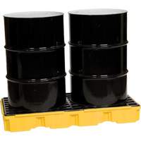 Modular Spill Platform, 30 US gal. Spill Capacity, 51.5" x 26.25" x 6.5" Equipex