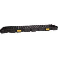 Plateforme de d&eacute;versement modulaire, Capacit&eacute; de d&eacute;versement 60,5 gal. US, 26,5" x 103,5" x 6,5" Equipex