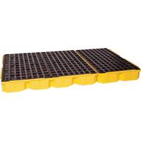 Modular Spill Platform, 88 US gal. Spill Capacity, 51.5" x 78.25" x 6.5" Equipex