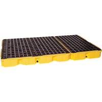 Modular Spill Platform, 88 US gal. Spill Capacity, 51.5" x 78.25" x 6.5" Equipex