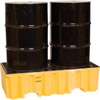 Spill Containment Pallet, 66 US gal. Spill Capacity, 26.25" x 51" x 13.75" Equipex