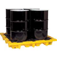Spill Containment Pallet, 66 US gal. Spill Capacity, 58.5" x 58.5" x 7.75" Equipex