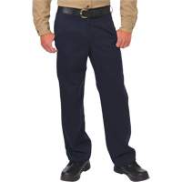 Pantalon de travail de protection contre l'arc &eacute;lectrique, 28, x 26, Bleu marin, 12,4 cal/cm2 Equipex