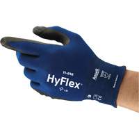 Gants HyFlex 11-816, 6, R&ecirc;vetement Mousse de nitrile, Calibre 18, Enveloppe en Nylon/Spand Equipex