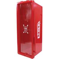 Fire Extinguisher Cabinet, 11" W x 28" H x 9" D Equipex