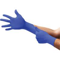 UltraForm&reg; UF-524 Examination Gloves, X-Small, Nitrile, 2.4-mil, Powder-Free, Blue, Class 2 Equipex