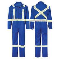 Combinaison de luxe 6 oz Nomex Essential, Taille 38 (grand taille), Bleu royal Equipex