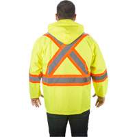 Imperm&eacute;able RZ1000, Polyester, Petit, Jaune lime haute visibilit&eacute; Equipex