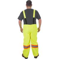 Salopette imperm&eacute;able RZ1000, Polyester, Petit, Jaune lime haute visibilit&eacute; Equipex