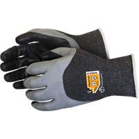 Double-Dipped Cut-Resistant Gloves, Size 5, 18 Gauge, Foam Nitrile Coated, TenActiv Shell, ASTM ANSI Level A4 Equipex