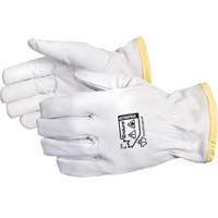 Gants de conducteur antistatiques et ignifuges Endura, Petit, Paume en Cuir fleur de ch&egrave;vre, Rhovyl Equipex