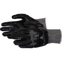 Dexterity&reg; Impact-Resistant Work Gloves, Small, Synthetic Palm, Knit Wrist Cuff Equipex