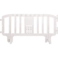 Movit Barricade, Interlocking, 78" L x 39" H, White Equipex