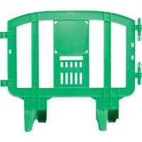 Minit Barricade, Interlocking, 49" L x 39" H, Green Equipex