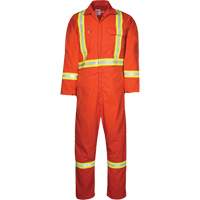 Combinaison non doubl&eacute;e Westex UltraSoft, Taille Moyen (grande taille), Orange, 8,7 cal/cm² Equipex