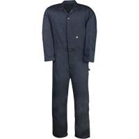 Twill Unlined Coveralls, Men's, Navy Blue, Size 36 Equipex