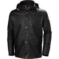 Gale Rain Jacket, Polyester/Polyurethane, X-Small, Black Equipex