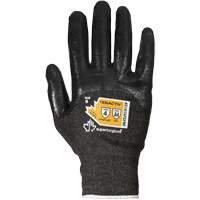 Ultrafine Composite Filament Fiber Knit Gloves, Size 5, 18 Gauge, Foam Nitrile Coated, TenActiv Shell, ASTM ANSI Level A4 Equipex