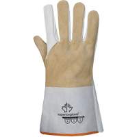 Gants de soudage &agrave; l'arc TIG Endura, Cuir fleur de cheval, Taille Petit Equipex