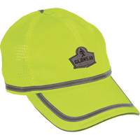 GloWear&reg; 8930 High Visibility Baseball Cap, High Visibility Lime-Yellow, Polyester Equipex