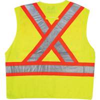 Veste de s&eacute;curit&eacute;, Jaune lime haute visibilit&eacute;, 2T-Grand/3T-Grand, Polyester Equipex
