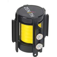Magnetic Tape Cassette for Build-Your-Own Crowd Control Barrier, 7', Yellow Tape Equipex