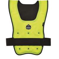 Veste refroidissante &agrave; &eacute;vaporation s&egrave;che &eacute;conomique Chill-Its 6687, Petit/Moyen, Jaune lime haute visibilit&eacute; Equipex