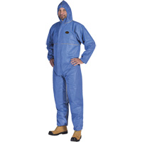 2075 Combinaisons jetables ignifuges SMS, Taille Petit, Bleu Equipex