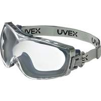 Lunettes de s&eacute;curit&eacute; &agrave; coques Uvex HydroShield Stealth OTG, Lentille Transparent, Antibu&eacute;e/Anti-&eacute;gratignures, Ventilation Indirecte Equipex
