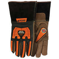 5785G Shock Trooper Gloves, X-Small, Goatskin Palm, Gauntlet Cuff Equipex
